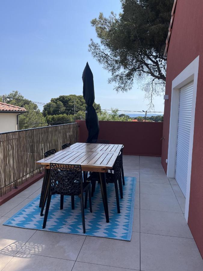 Sea, Sweet & Sun - Vue Sur Mer - T3 - Plage Commerce Et Port A Pieds Sausset-les-Pins Extérieur photo